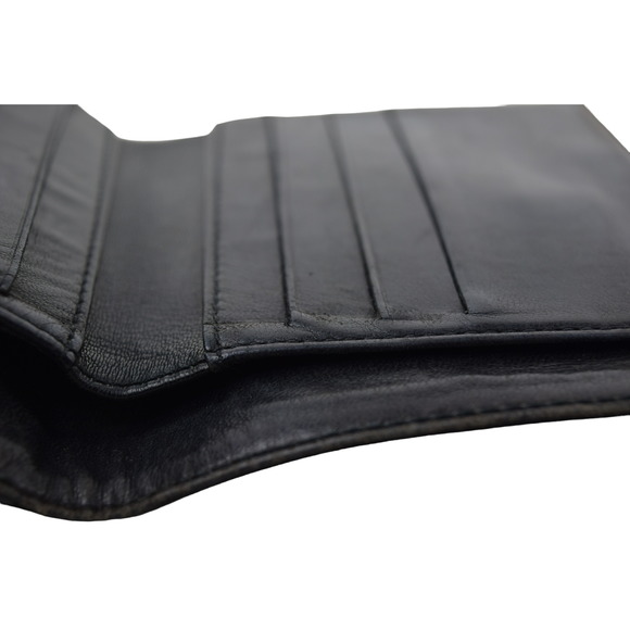 CHANEL wallet here mark leather black - Picture 7 of 12
